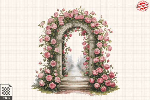 Download Spring Flower Garden Sublimation Clipart - Spring Collection