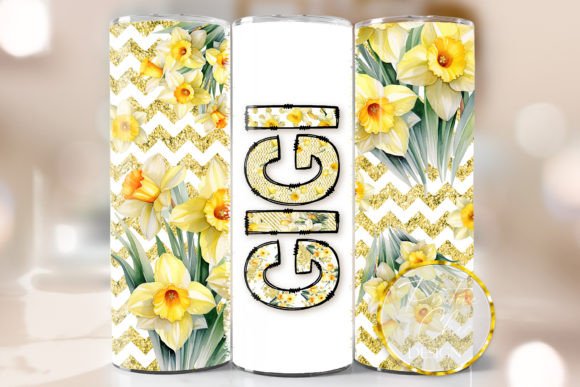Download Gigi Spring PNG Floral Tumbler Wrap - Spring Collection