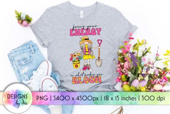 Download Spring Garden Gnome Sublimation - Spring Collection