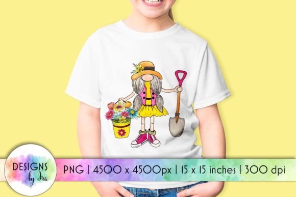 Download Garden Gnome Sublimation | Spring PNG - Spring Collection