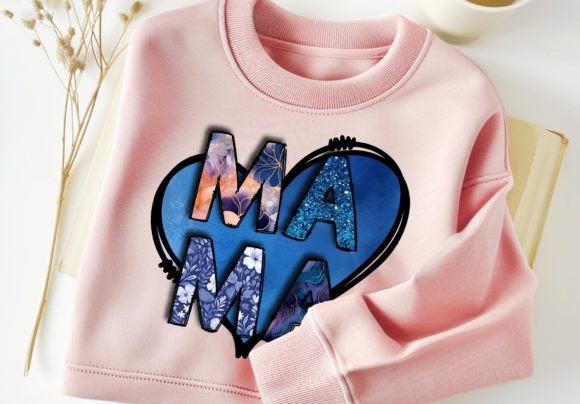 Download Heart Mama PNG Sublimation Tshirt Design - Png sublimation Collection