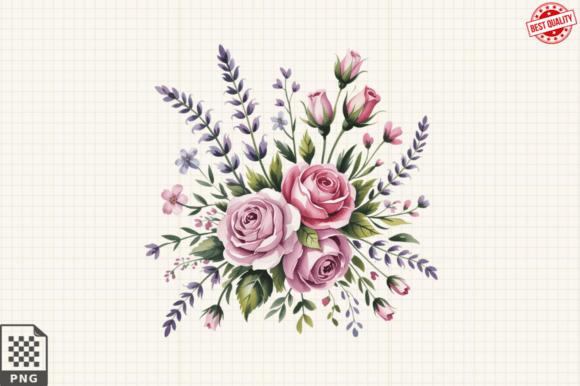 Download Spring Flower Garden Sublimation Clipart - Spring Collection